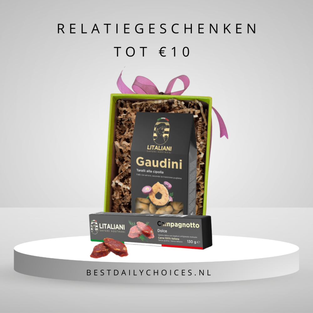 Relatiegeschenken tot €10